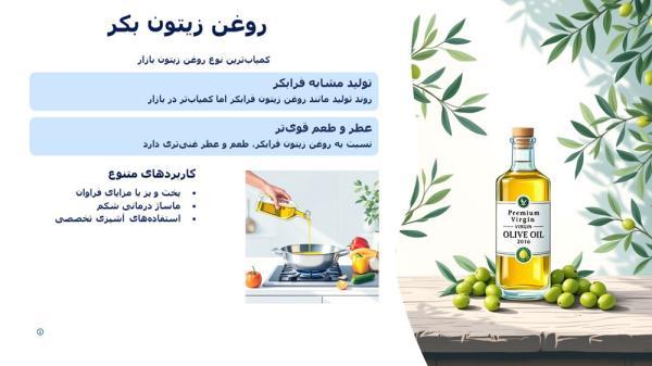 بهترین مارک روغن زیتون بدون بو ، معرفی و مقایسه برترین مارک روغن زیتون بدون بو ، معرفی و مقایسه