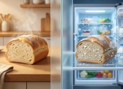 12 نکته علمی و حیاتی درباره بیات شدن نان 12 نکته علمی و حیاتی درباره بیات شدن نان